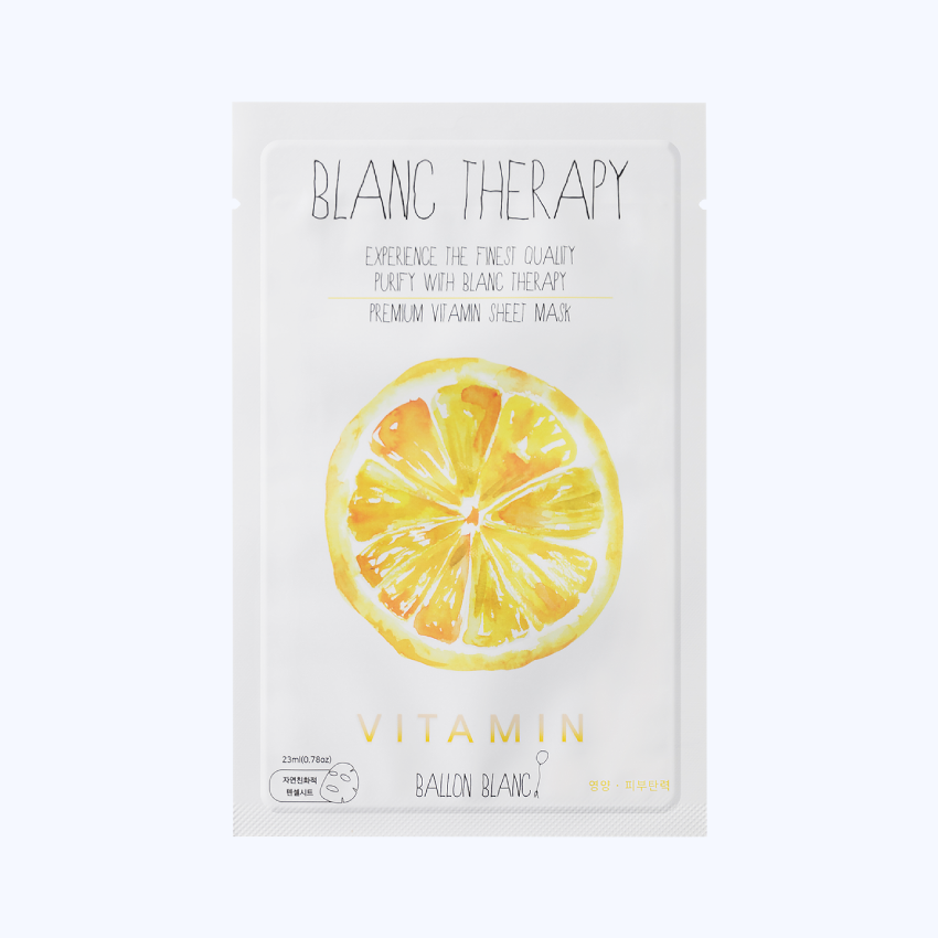 Blanc Therapy Facial Sheet Masks Set A (6 Sheets)