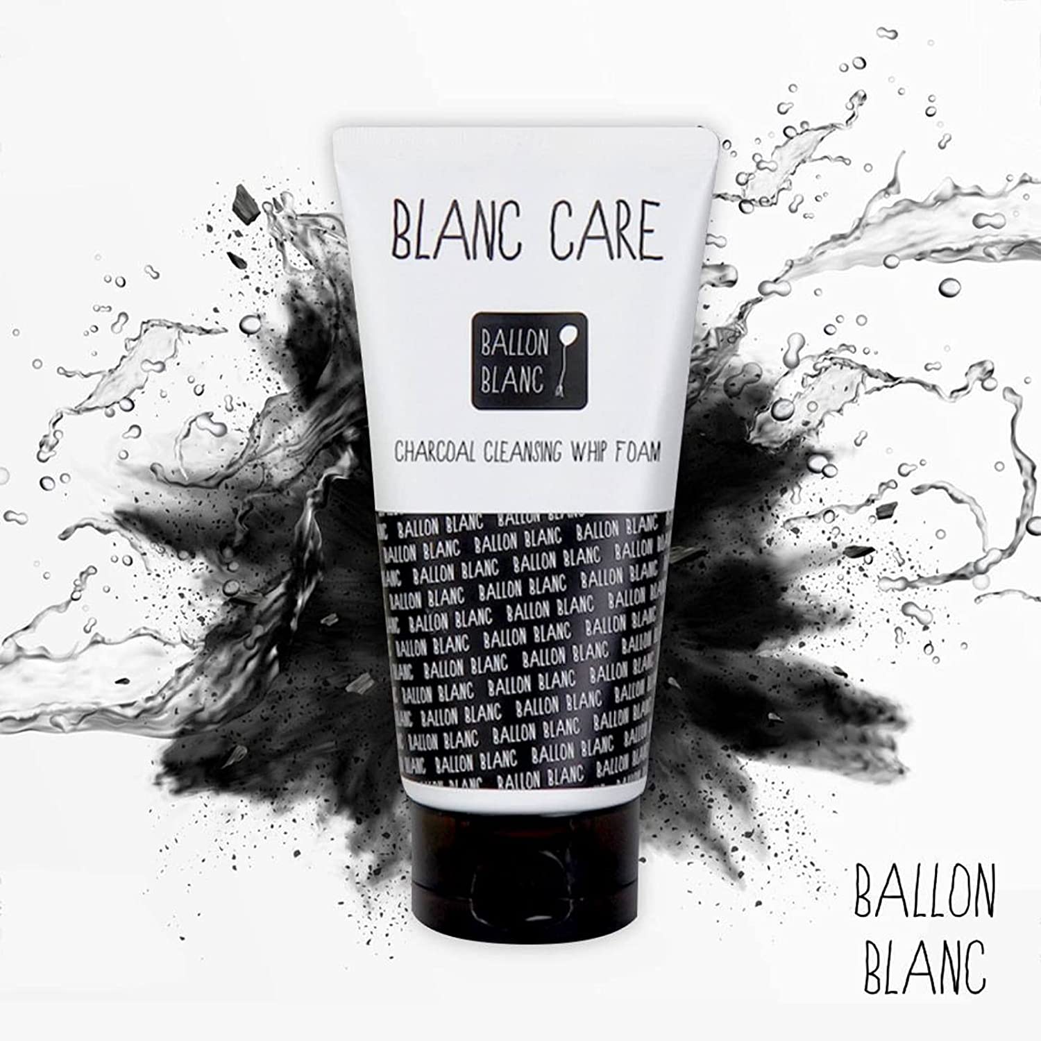 Whip Foam Face Wash Cleanser (Charcoal)